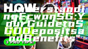 "Understanding Ecwon SG: Your Guide to SGD Deposits and Benefits"